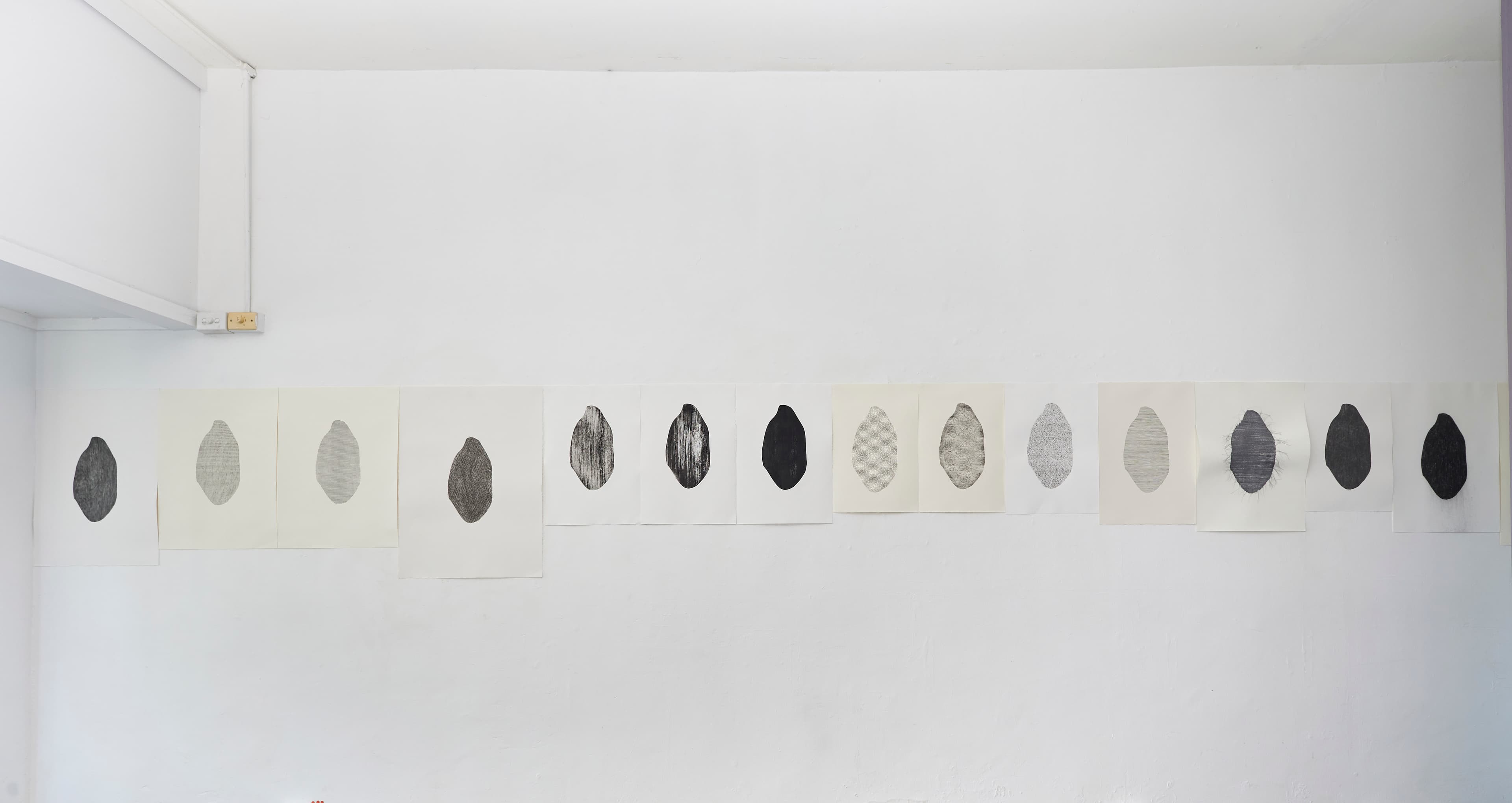 To Fill the Hollow (small works on paper)